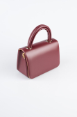 Weinrot Abendtasche Leder KC264