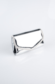 Abendtasche Gespiegelt Silber KC118