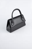 Abendtasche Leder Schwarz KC163