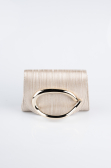Abendtasche Laserschnitt Gold KC790
