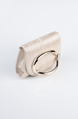 Abendtasche Laserschnitt Gold KC790