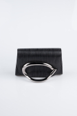 Abendtasche Laserschnitt Schwarz KC790