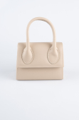 Hautfarben Abendtasche Leder KC165