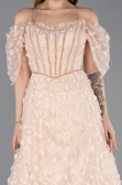 Abendkleid Lang Puder ABU5611