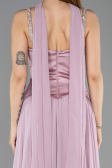 Abendkleid Lang Chiffon Puder ABU5619