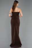 Abendkleid Lang Braun ABU5610