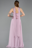 Abendkleid Lang Chiffon Puder ABU5619