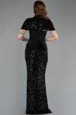 Abendkleid Lang Schwarz ABU5640