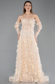 Abendkleid Lang Gold ABU5658