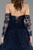 Abendkleid Lang Marineblau ABU5658