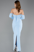Abendkleid Lang Eisblau ABU5629