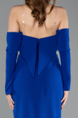 Abendkleid Lang Sächsischblau ABU5629