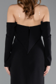 Abendkleid Lang Schwarz ABU5629