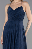 Abendkleid Lang Marineblau ABU5632