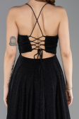 Abendkleid Lang Schwarz ABU5632
