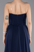 Abendkleid Lang Marineblau ABU5682