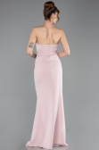 Abendkleid im Meerjungfrau-Stil Lang Puder ABU5680