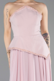 Abendkleid Lang Chiffon Puder ABU5681