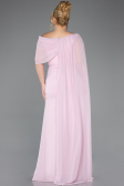 Puder Abendgarderobe İn Großen Größen Chiffon Lang ABU5419