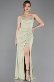 Abschlusskleid Lang Spitze Minzgrün ABU5719