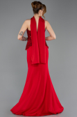 Abendkleid im Meerjungfrau-Stil Lang Rot ABU5704