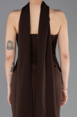 Abendkleid Lang Braun ABU5735