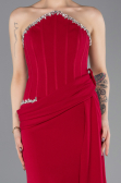 Abendkleid Lang Fuchsie dunkel ABU5737