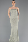 Abendkleid Lang Spitze Minzgrün ABU5739