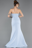 Abendkleid Lang Eisblau ABU5747