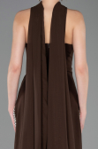 Abendkleid Lang Braun ABU5769