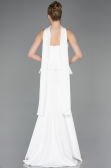 Standesamtkleid Lang Weiß ABU5774
