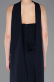 Standesamtkleid Lang Marineblau ABU5774