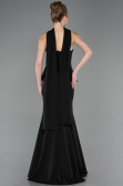 Standesamtkleid Lang Schwarz ABU5774