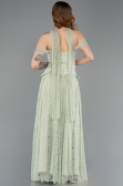 Abendkleid Lang Spitze Minzgrün ABU5799