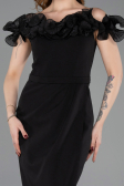 Partykleid Midi Schwarz ABK2545
