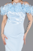 Partykleid Midi Eisblau ABK2553