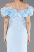 Partykleid Midi Eisblau ABK2553