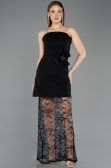 Abendkleid Kurz Spitze Schwarz ABK2557