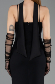 Partykleid Midi Schwarz ABK2559