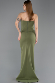 Khaki Abendkleid Lang ABU5610