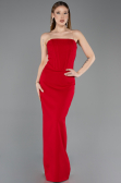 Standesamtkleid Lang Rot ABU5889