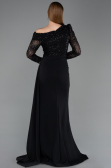Abendkleid Lang Schwarz ABU5893
