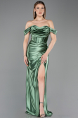 Minzgrün Abendkleid Lang ABU3611