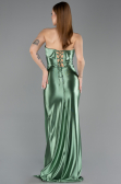 Türkis Abschlusskleid Lang ABU4944