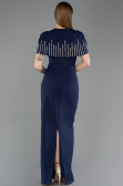 Standesamtkleid Lang Marineblau ABU5889