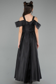 Abendkleid für Kinder Lang Schwarz ABU5903