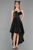 Abendkleid für Kinder Lang Schwarz ABO132