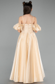 Abendkleid für Kinder Lang Gold ABU5912