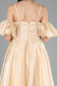 Abendkleid für Kinder Lang Gold ABU5912