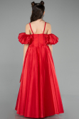 Abendkleid für Kinder Lang Rot ABU5912